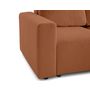Voir la diapositive 4 : LISA DESIGN Livy - canapé d'angle réversible 4 places convertible avec coffre en tissu bouclette