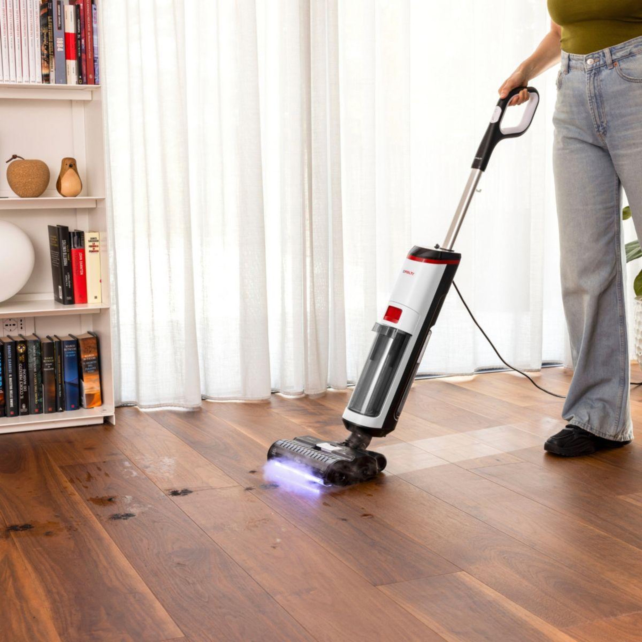 Voir la diapositive 5 : POLTI Aspirateur laveur rollysteam wd10 filaire avec fonction vapeur