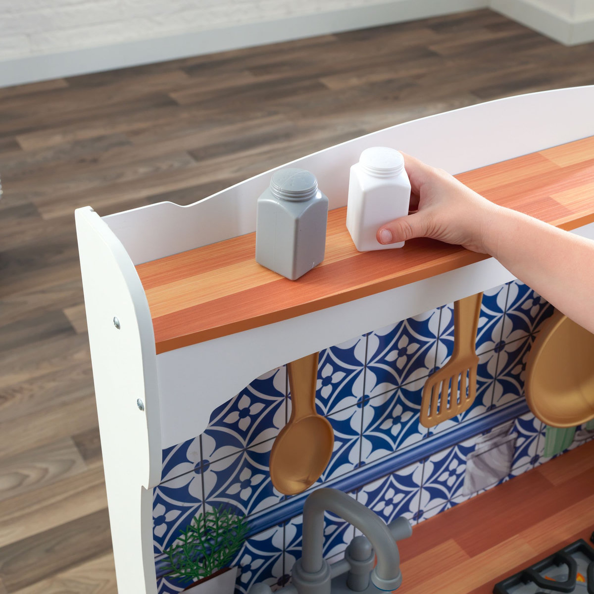 Kidkraft Cuisine enfant en bois Mosaïc Magnetic