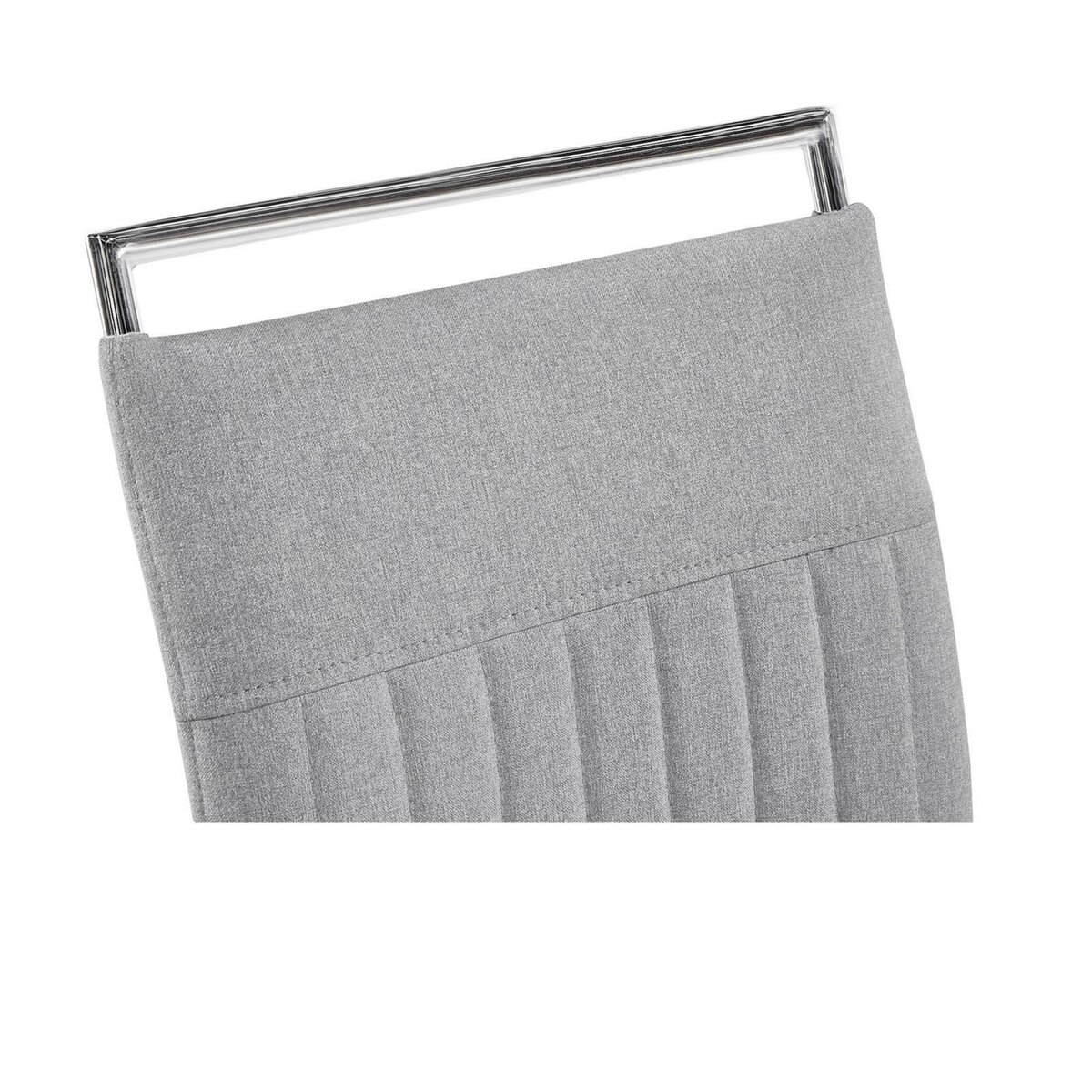 IDIMEX Lot de 4 chaises ERICA, en tissu