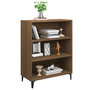 Voir la diapositive 5 : VIDAXL Buffet Chene marron 69,5x32,5x90 cm Bois d'ingenierie