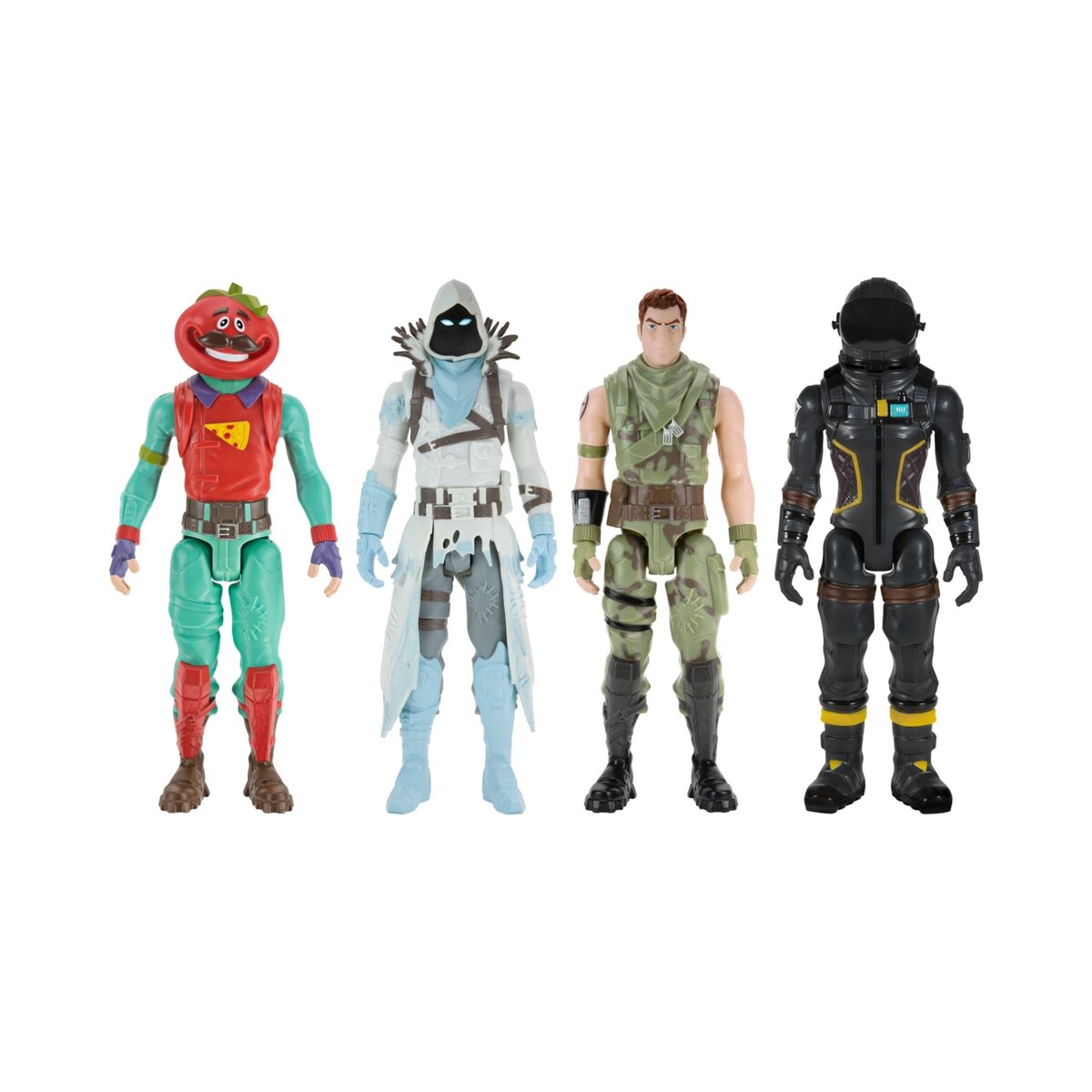 Pack squad 4 figurines 5 cm - fortnite battle royale