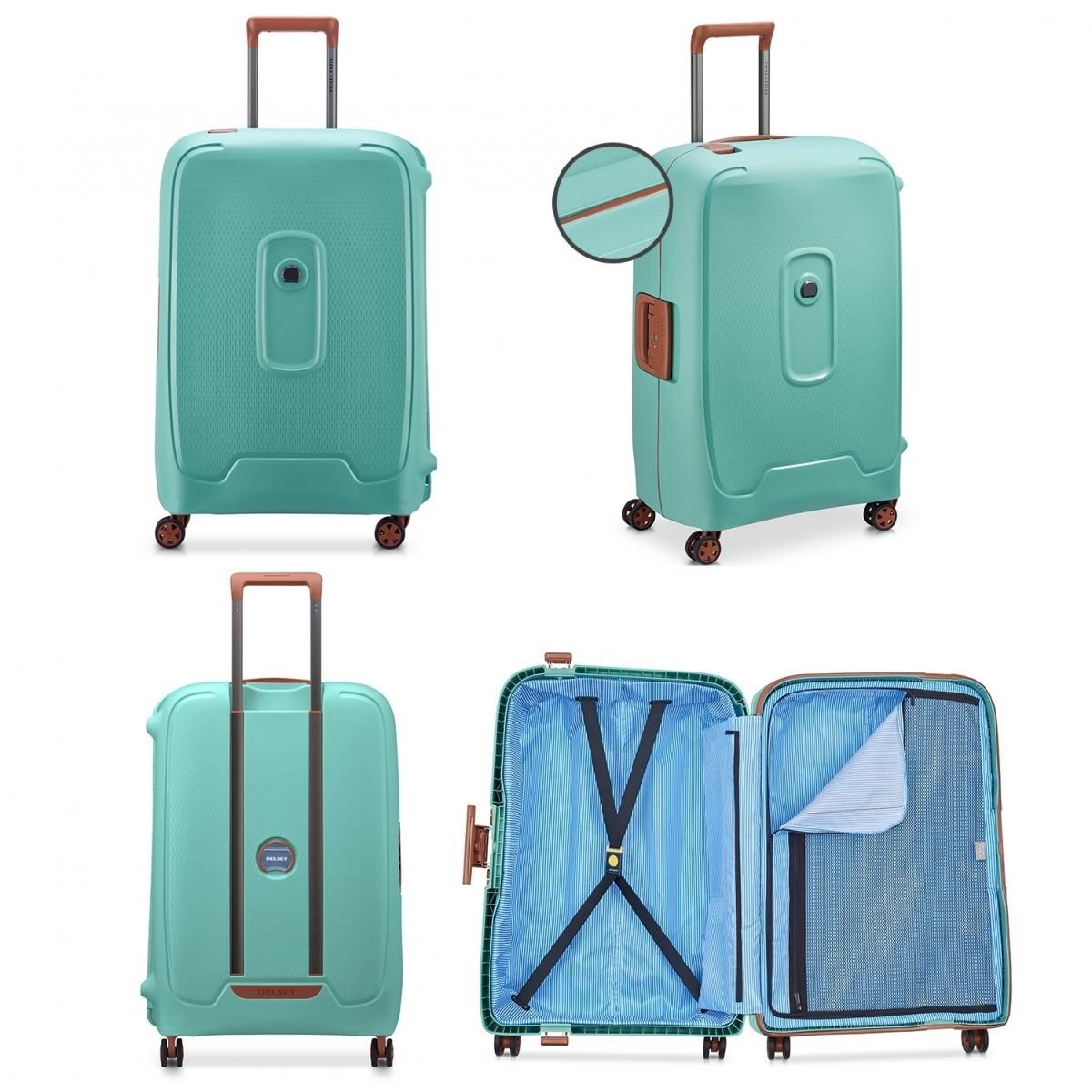 Delsey Valise rigide Moncey 69cm TSA Polypropylène