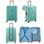 Voir la diapositive 3 : Delsey Valise rigide Moncey 69cm TSA Polypropylène