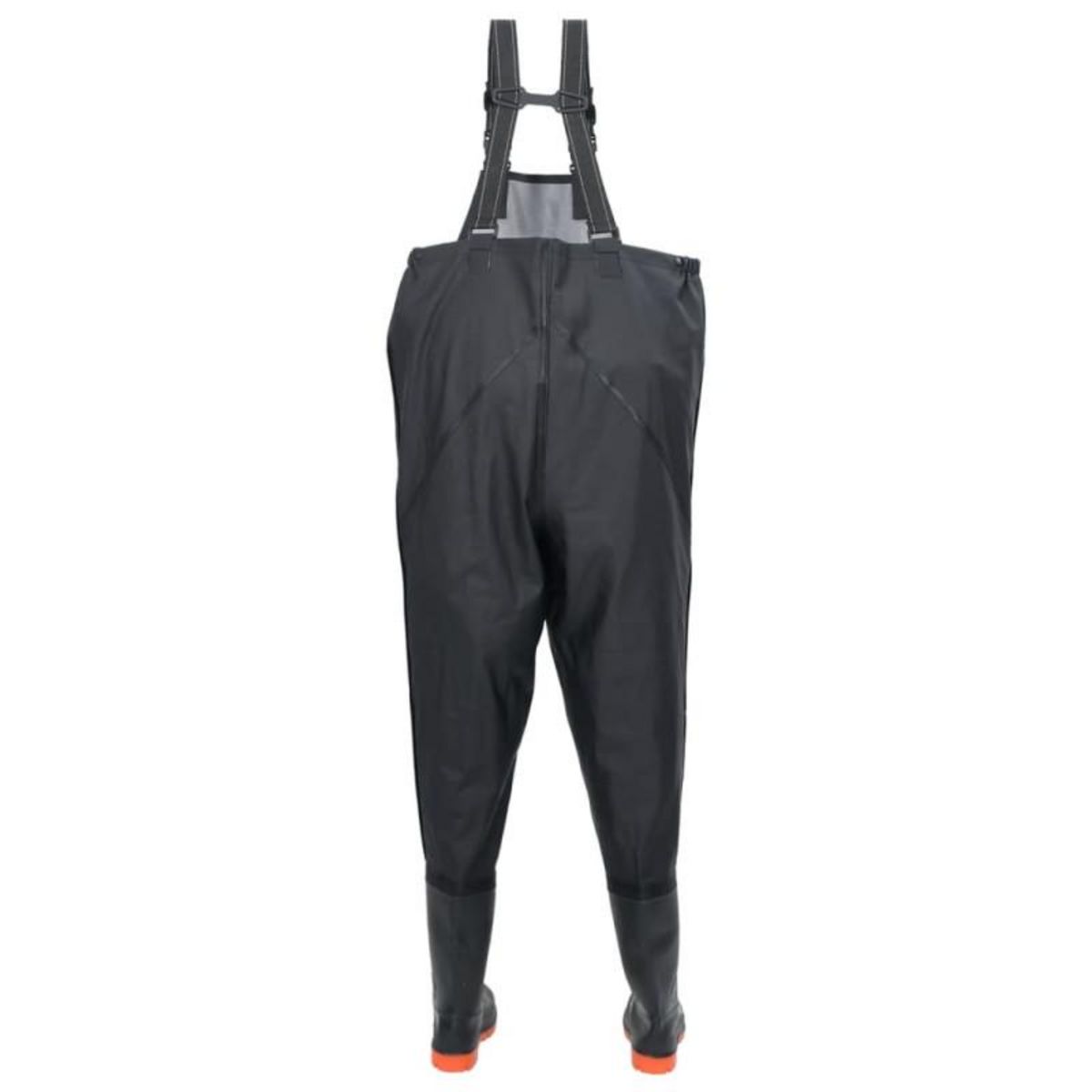 VIDAXL Cuissardes avec bottes noir taille 40