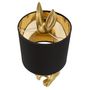Voir la diapositive 4 : Paris Prix Lampe à Poser Design  Lapin  43cm Or & Noir