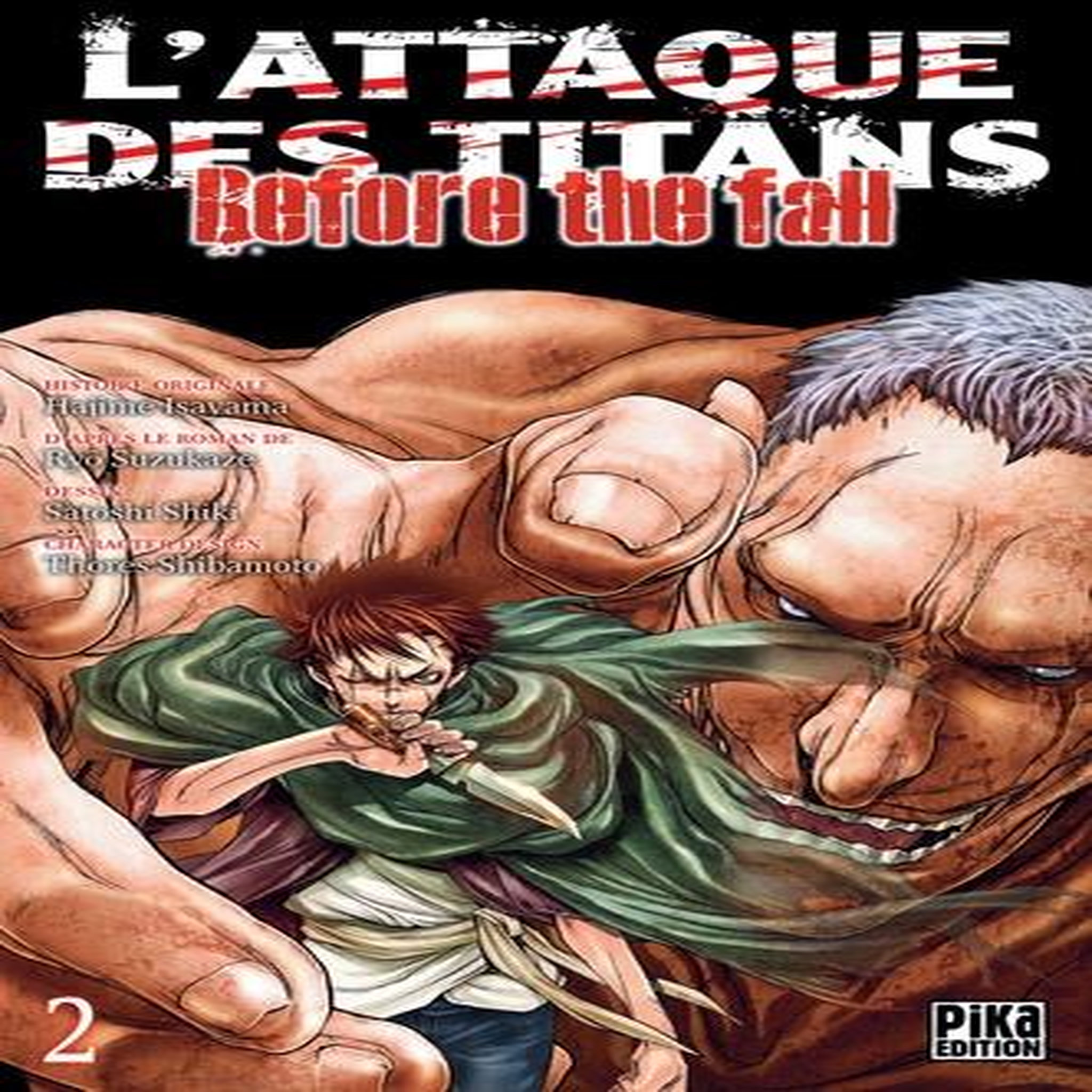 L'ATTAQUE DES TITANS - BEFORE THE FALL TOME 2, Suzukaze Ryô