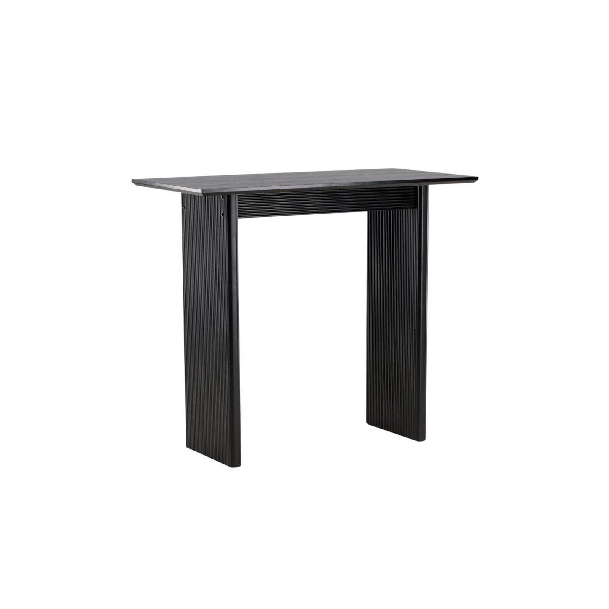 Voir la diapositive 4 : Paris Prix Table de bar  vail  120cm noir