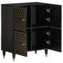 Voir la diapositive 2 : VIDAXL Armoire laterale 60x33x75 cm bois massif de manguier