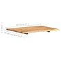 Voir la diapositive 4 : VIDAXL Dessus de table Bois d'acacia massif 80x(50-60)x2,5 cm