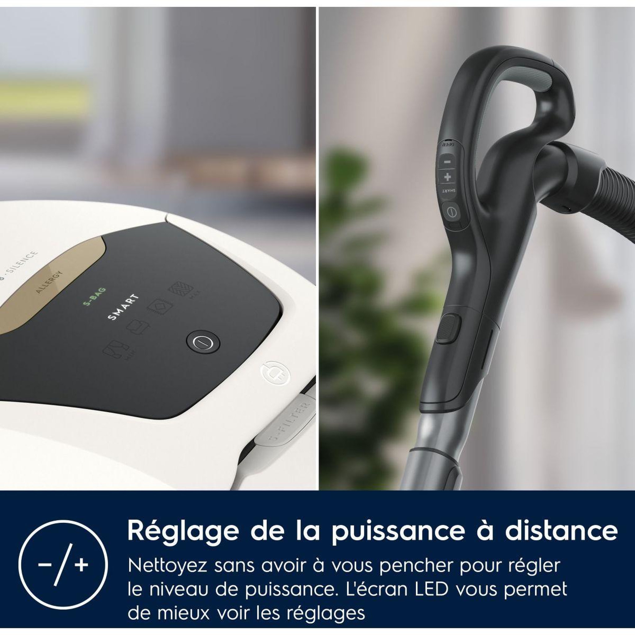 Voir la diapositive 5 : ELECTROLUX Aspirateur avec sac Pure D8 Allergy PD82-ALRG