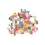 Voir la diapositive 3 : CLEMENTONI Puzzle 1000 pièces Compact More is More – Fashion & Design – Puzzle adulte – Clementoni