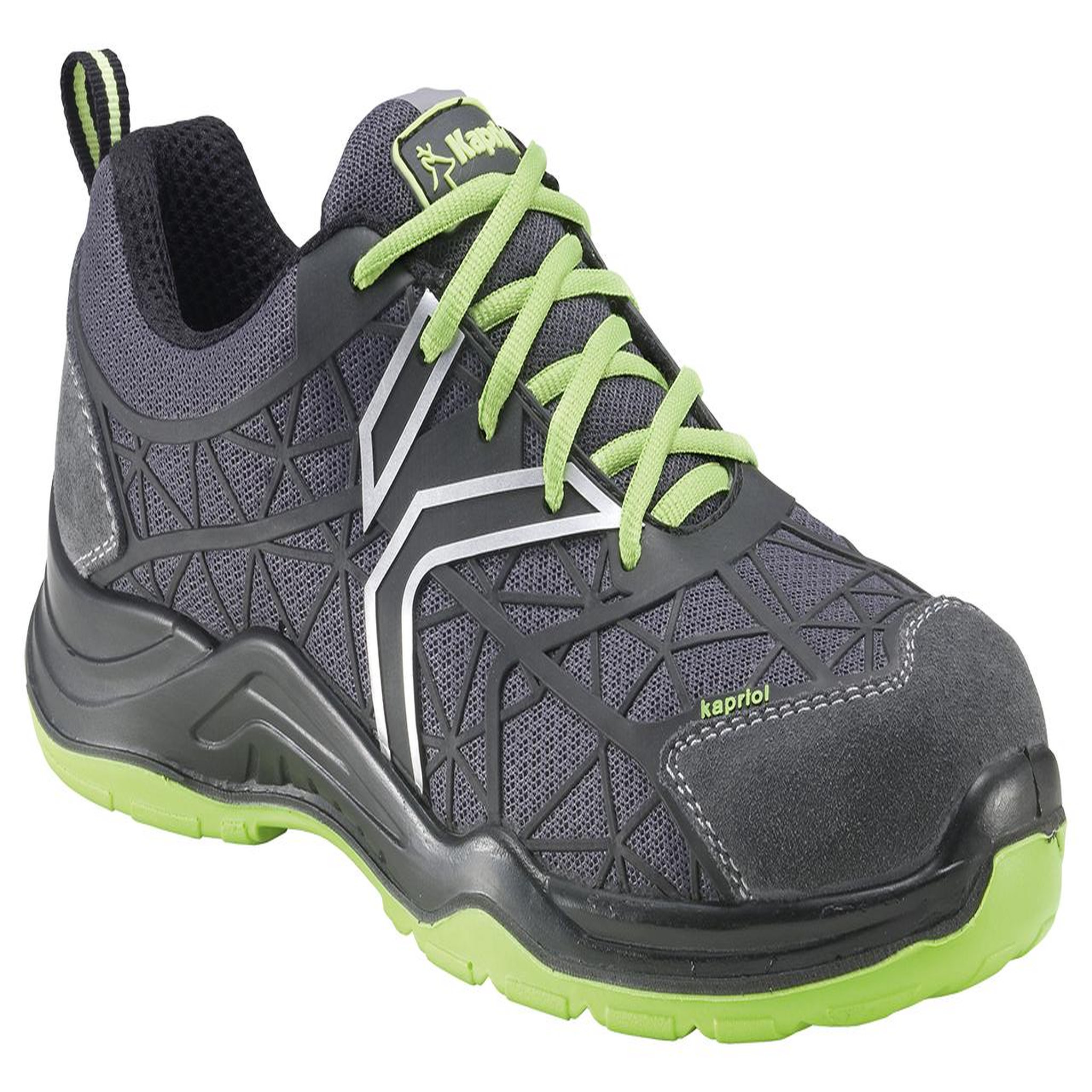 CENTRALE BRICO Chaussures de sécurité basses KAPRIOL Spider, coloris noir/vert T40