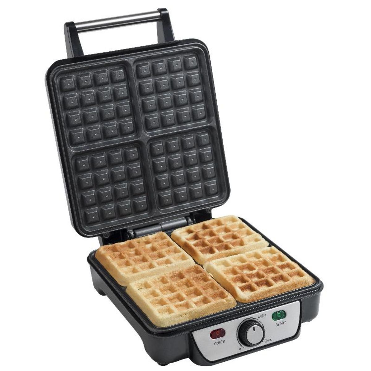 Bestron Gaufrier 1100w noir/inox - asw281