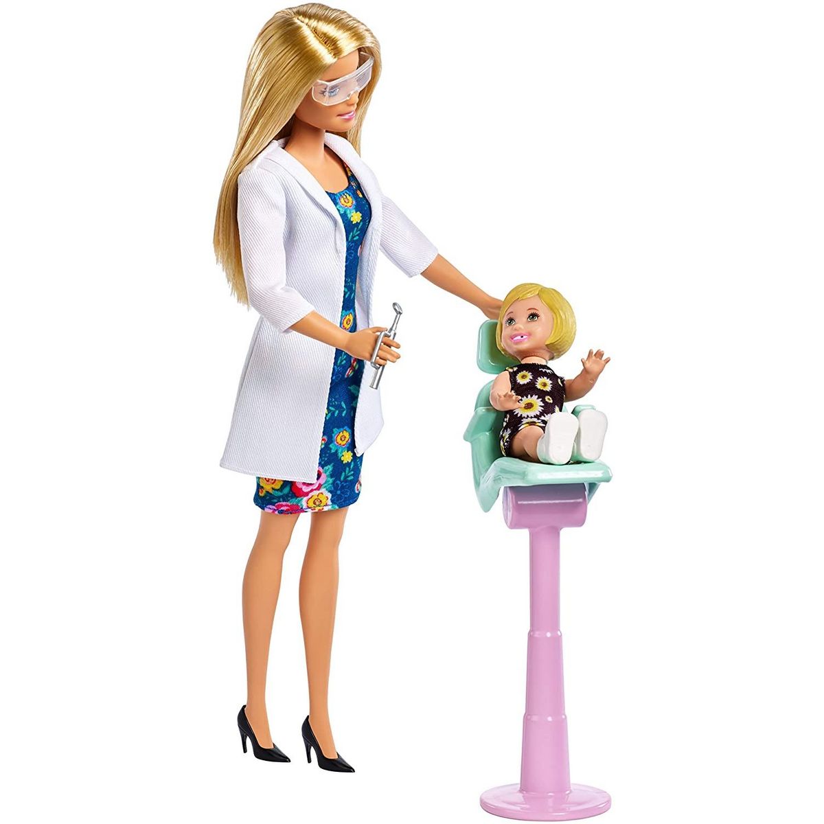 MATTEL Coffret Barbie Dentiste Blonde