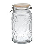 Paris Prix Bocal de Conservation  Bambou  2,3L Transparent
