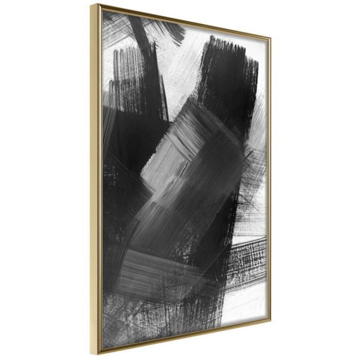 Paris Prix Affiche Murale Encadrée  Black Mosaic