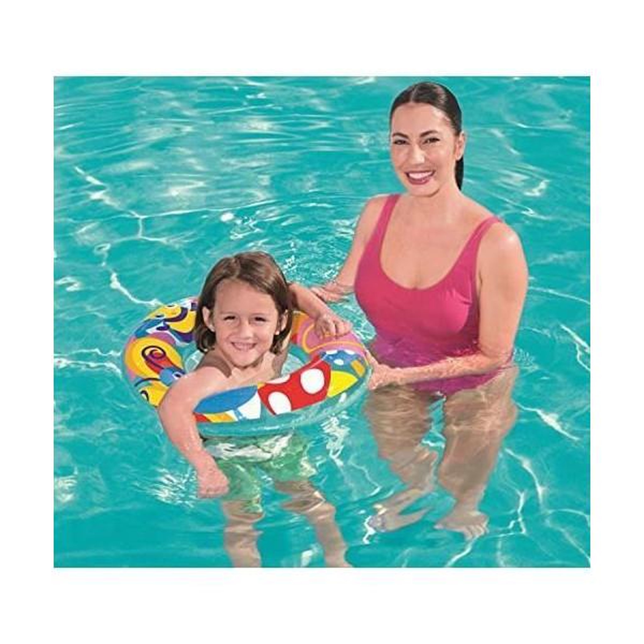 Voir la diapositive 4 : BESTWAY Bouée - BESTWAY - 36013 - Assortis - Pour enfants - Utilisation extérieure