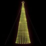 VIDAXL Sapin de Noël a LED 1028 LED blanc chaud 403 cm