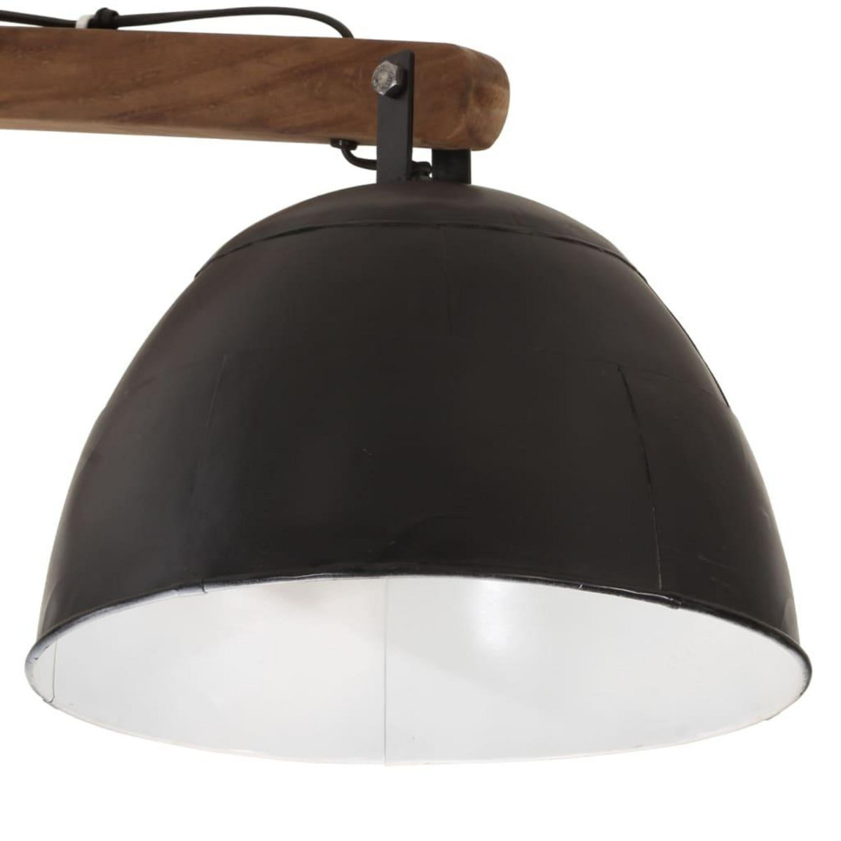 VIDAXL Plafonnier 25 W noir 105x30x65-108cm E27