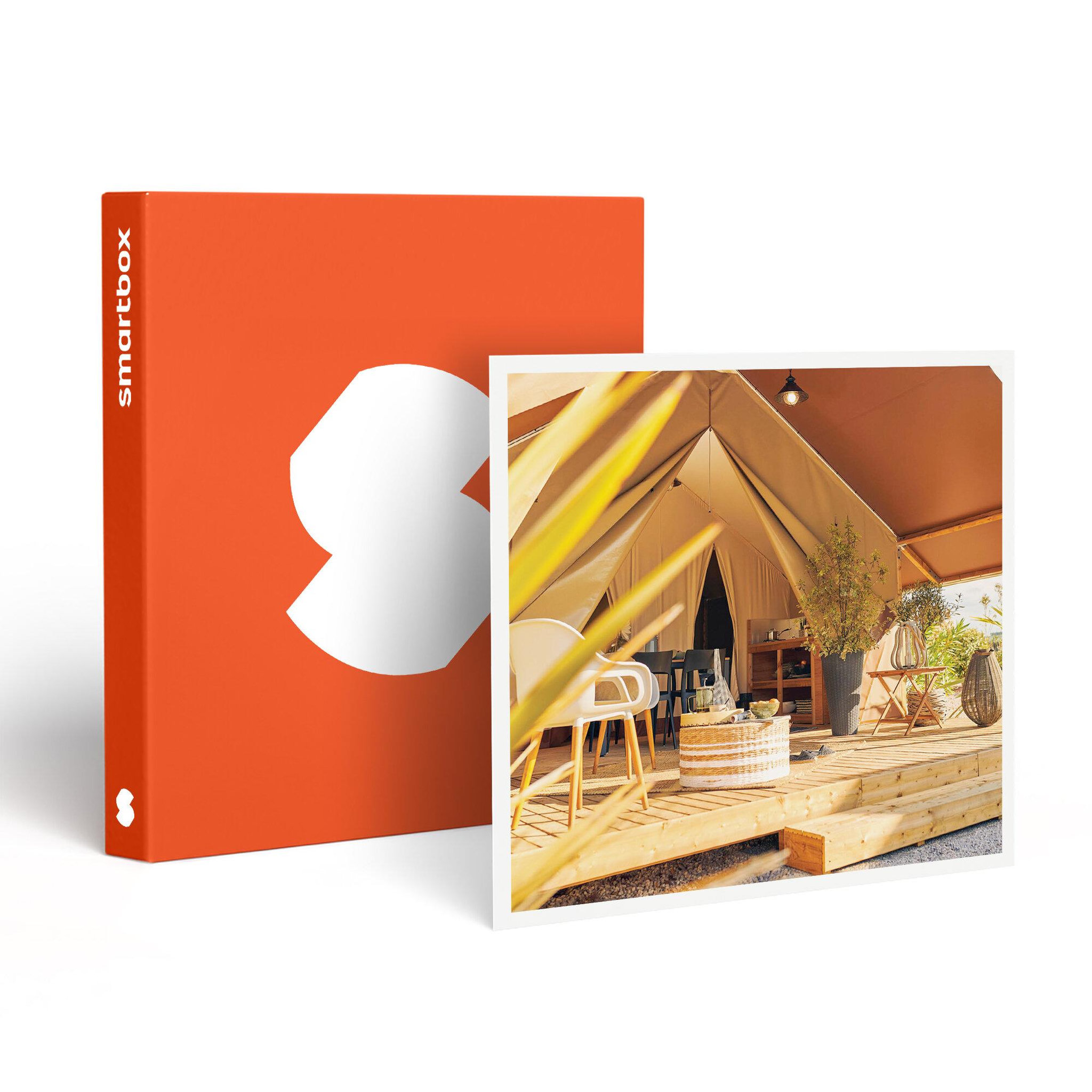 Smartbox 3 jours insolites en tente woodlodge en camping 4* près de toulouse - coffret cadeau séjour