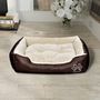 Voir la diapositive 2 : VIDAXL Lit chaud pour chiens avec coussin rembourre Taille M
