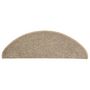 Voir la diapositive 5 : VIDAXL Tapis d'escalier auto-adhesifs 15 pcs Beige fonce 65x21x4 cm