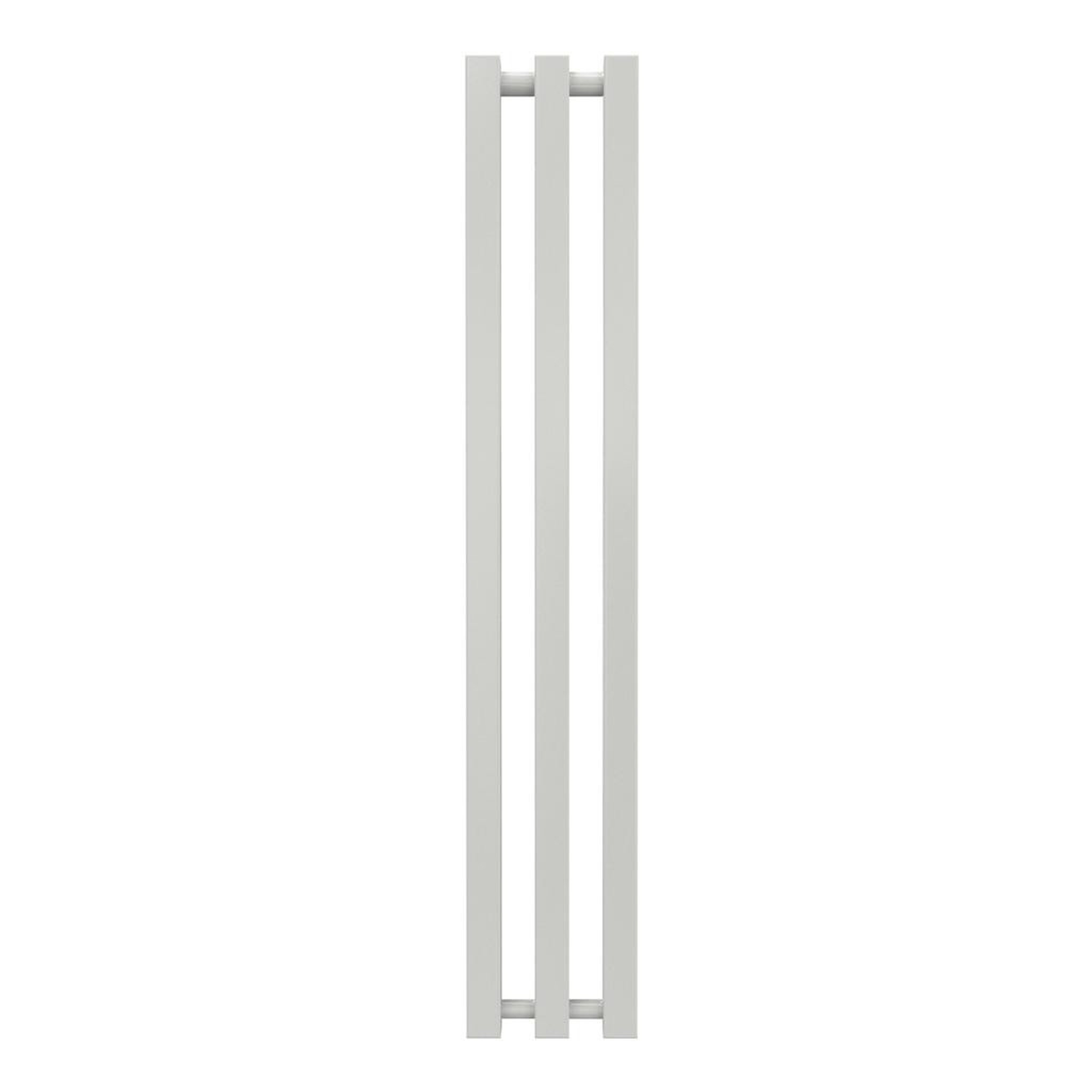 RADOX Sèche-serviette à eau chaude mural - Kolona SP 35 blanc - 1000 x 175 mm - 3 tubes - 217 W - Fixations incluses