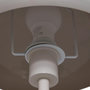 Voir la diapositive 3 : ATMOSPHERA Lampadaire Droit Champignon  Savio  140cm Beige