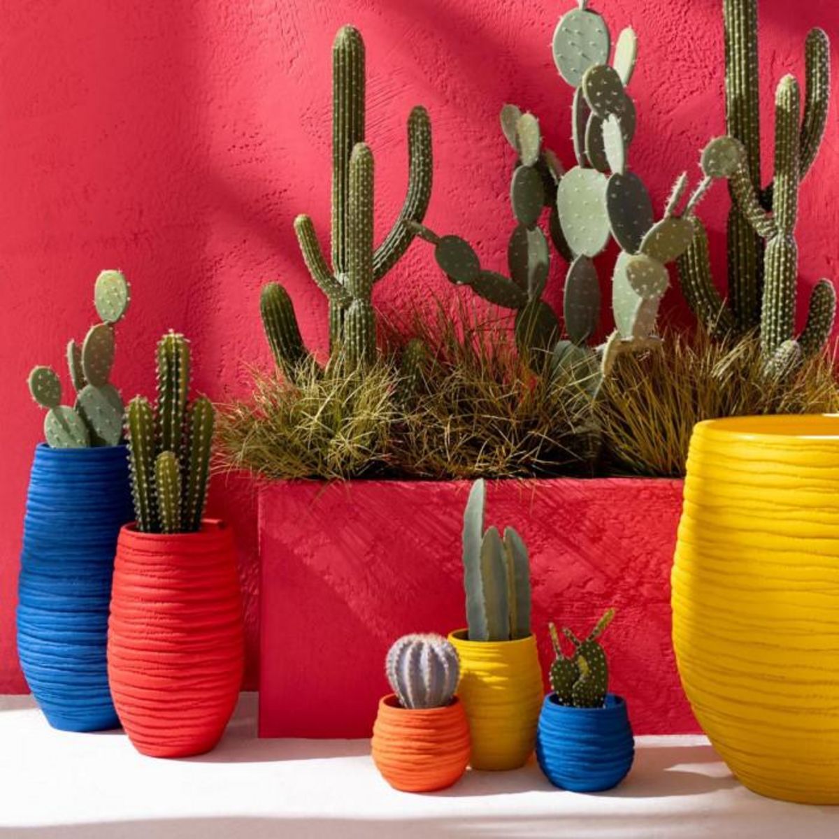 Paris Prix Vase en Céramique  Fiesta  23cm Jaune