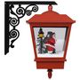 Voir la diapositive 3 : VIDAXL Lampe murale de Noël lumieres LED et Pere Noël Rouge 40x27x45cm