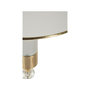 Voir la diapositive 4 : Paris Prix Lampadaire Design  Gipsy  160cm Or & Blanc