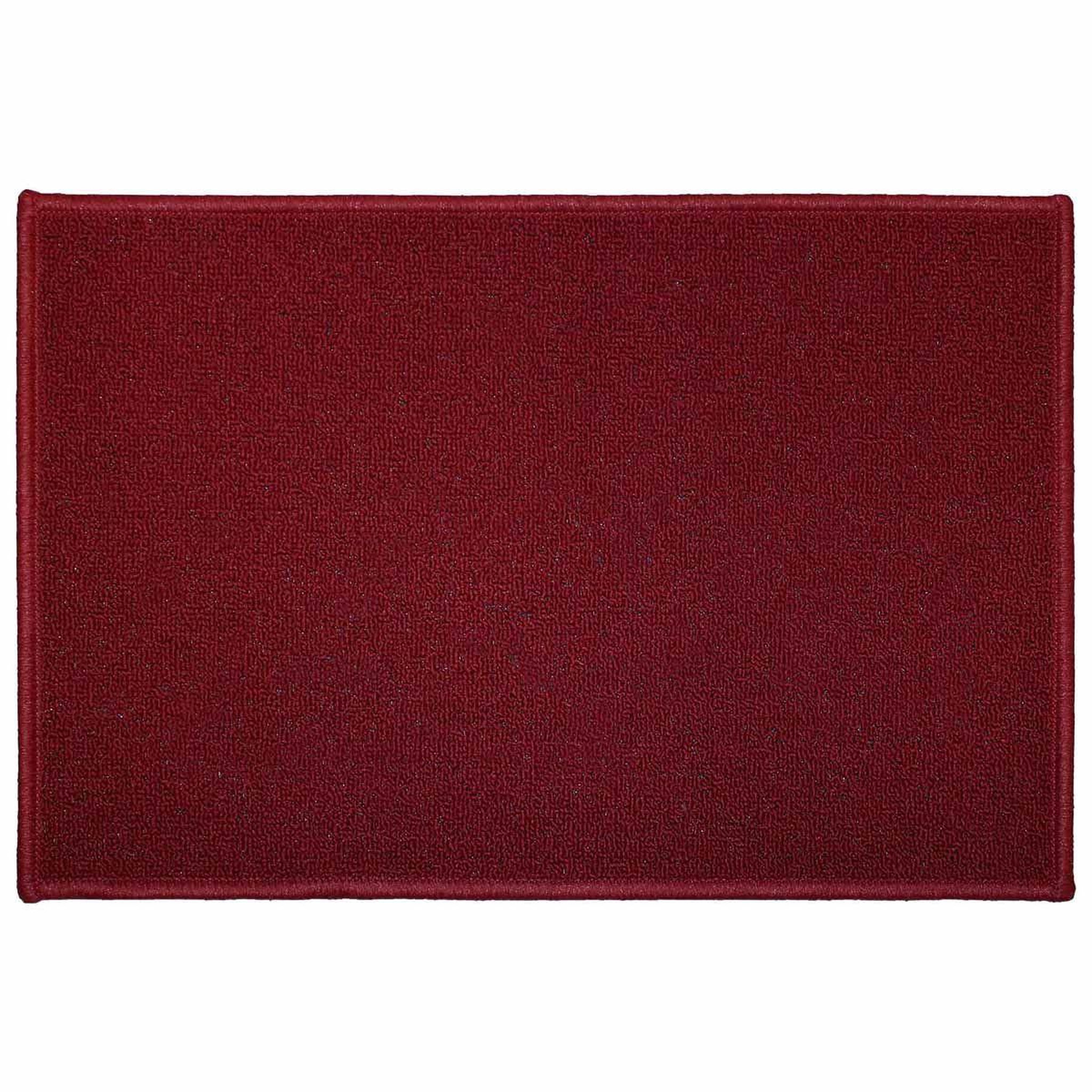 Douceur d'Intérieur Tapis déco  primobis  40x60cm rouge