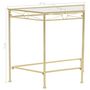 Voir la diapositive 6 : VIDAXL Table d'appoint Style vintage Metal 87 x 34 x 73 cm Dore