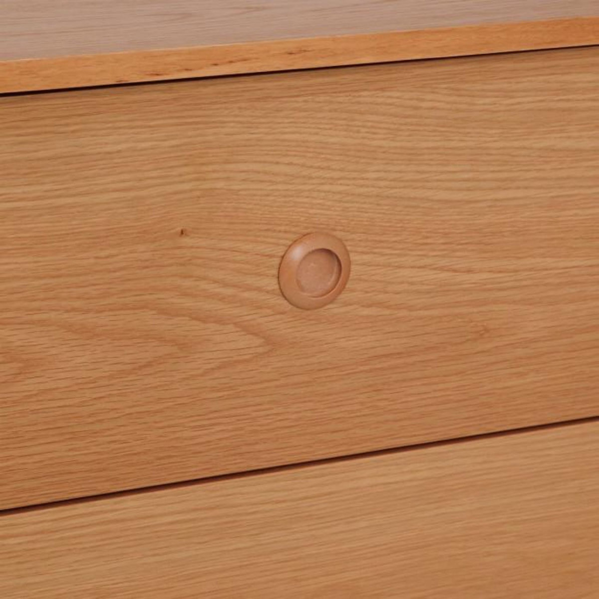 ATMOSPHERA Chiffonnier en Bois 4 Tiroirs  Charlie  107cm Marron