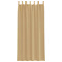 Voir la diapositive 4 : VIDAXL Rideaux en voile avec passe-tringles 2 pcs sable