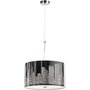 Paris Prix Lampe Suspension Design  New York  40cm Argent