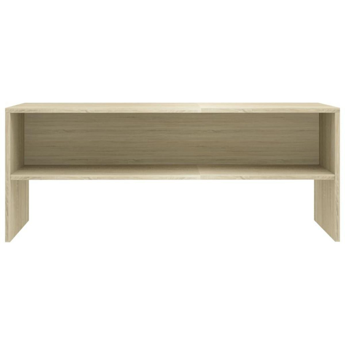 VIDAXL Meuble TV Chene sonoma 100x40x40 cm Bois d'ingenierie