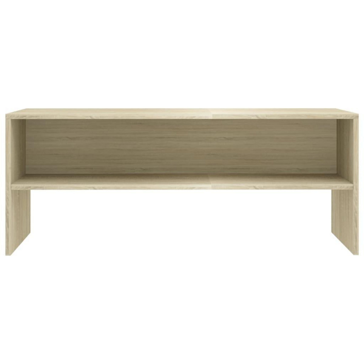 VIDAXL Meuble TV Chene sonoma 100x40x40 cm Bois d'ingenierie