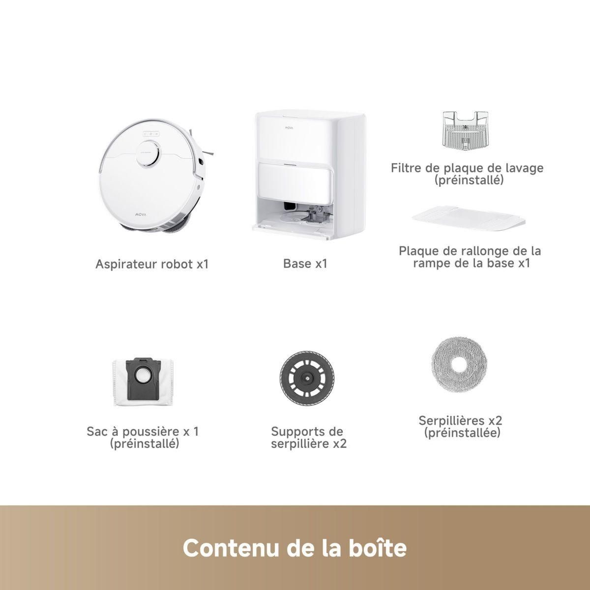 MOVA Aspirateur robot P50 Ultra