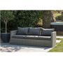 Voir la diapositive 3 : DCB GARDEN Salon bas de jardin - 5 places - résine tressée - gris - BONHEUR