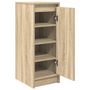 Voir la diapositive 5 : VIDAXL Armoire a chaussures chene sonoma 29,5x34x76 cm bois ingenierie