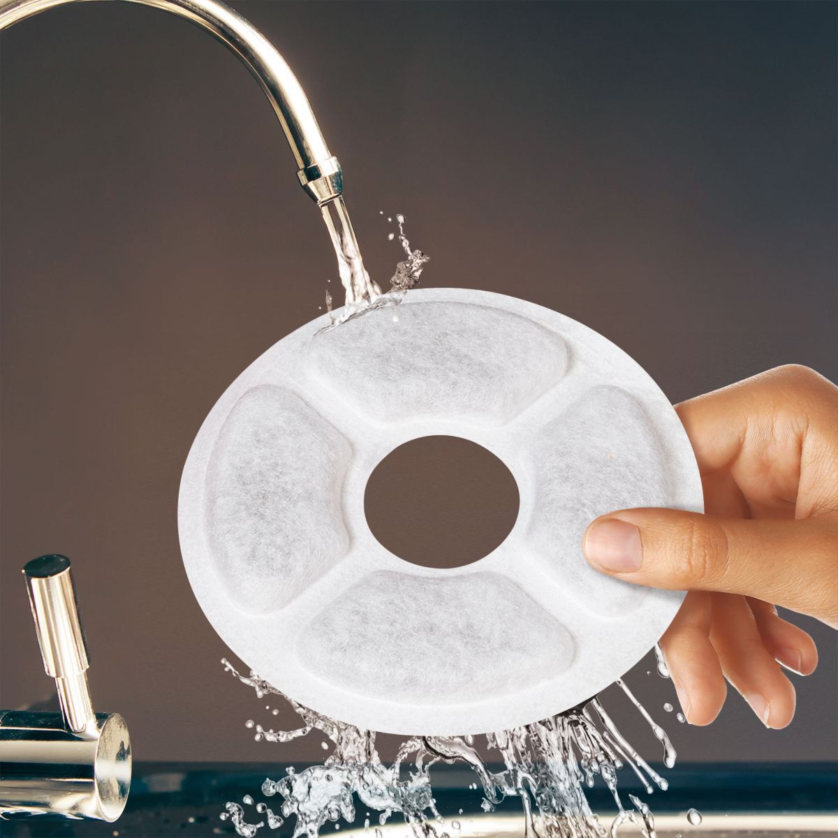 Idomya E. Filtres à charbon pour fontaine à eau x6