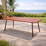 Voir la diapositive 5 : CONCEPT USINE Table de jardin 8-10 places 200cm terracotta BERGAME