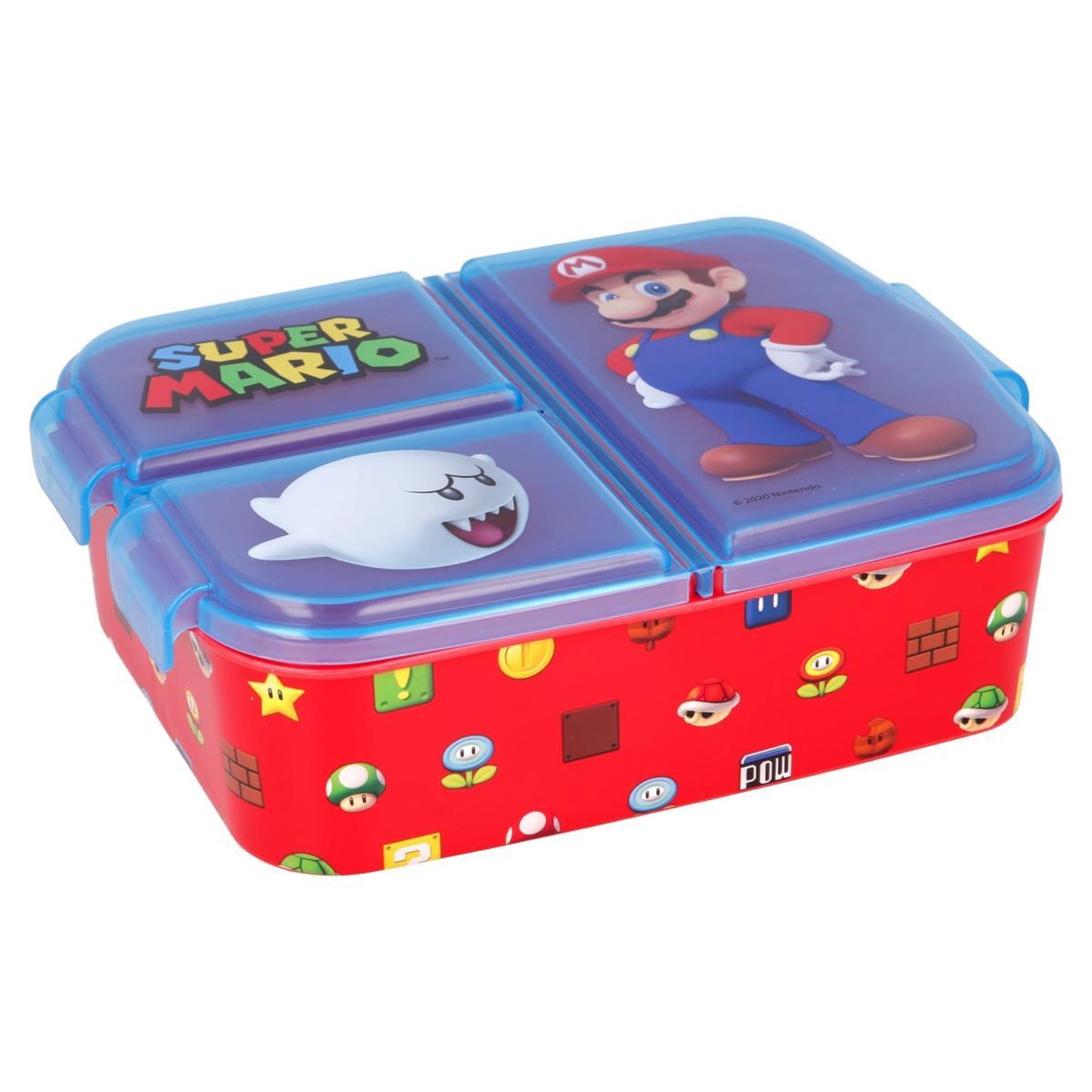 Mercier Boite a gouter en plastique Super Mario