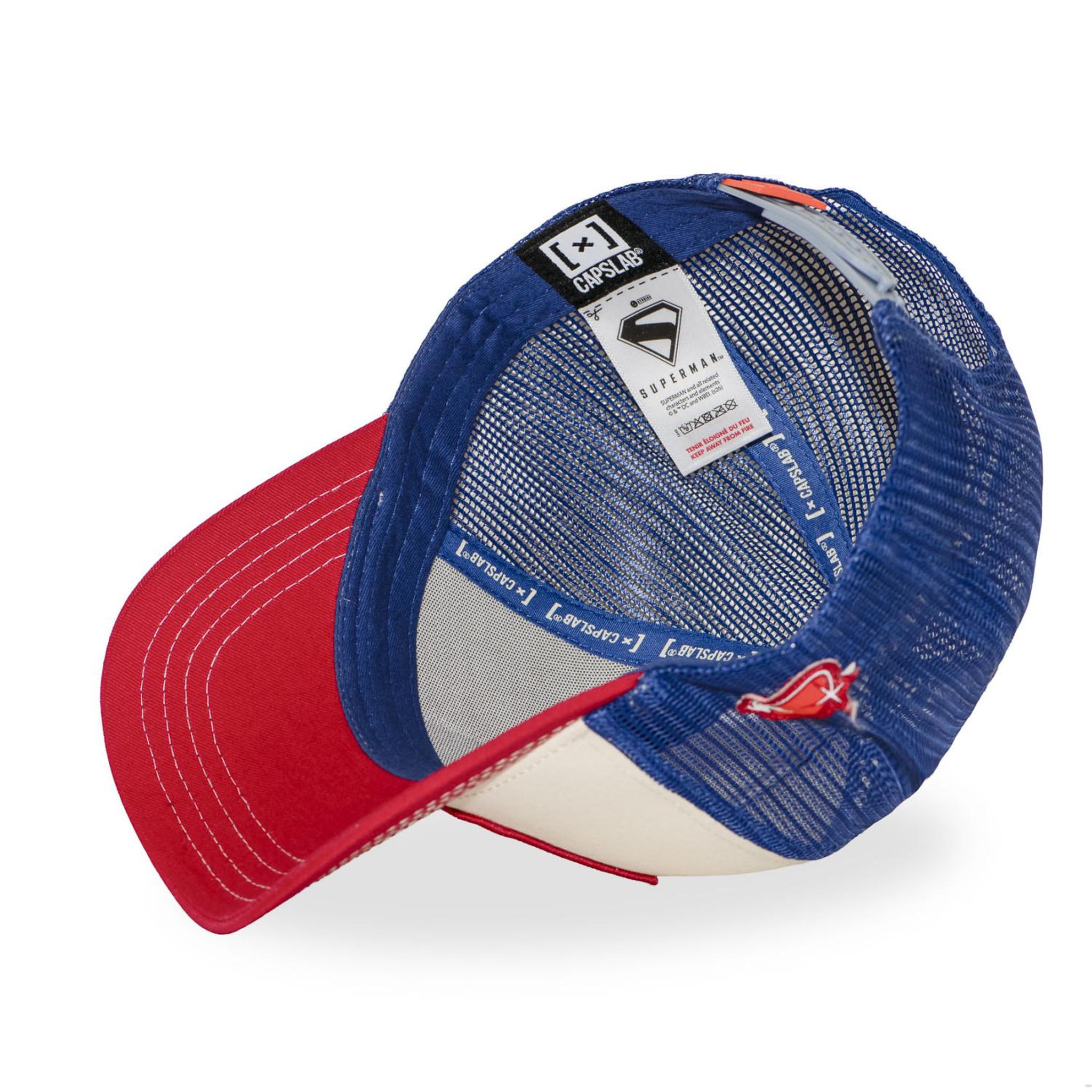 Voir la diapositive 4 : CAPSLAB Casquette trucker avec filet dc comics above all