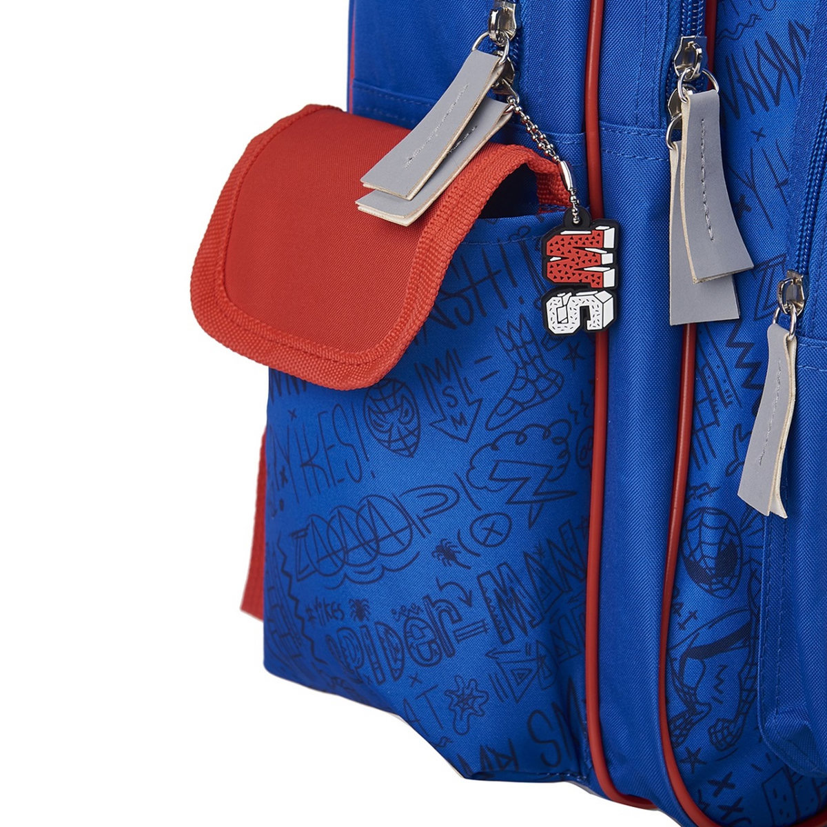 MARVEL Sac à dos à roulettes bleu Spiderman