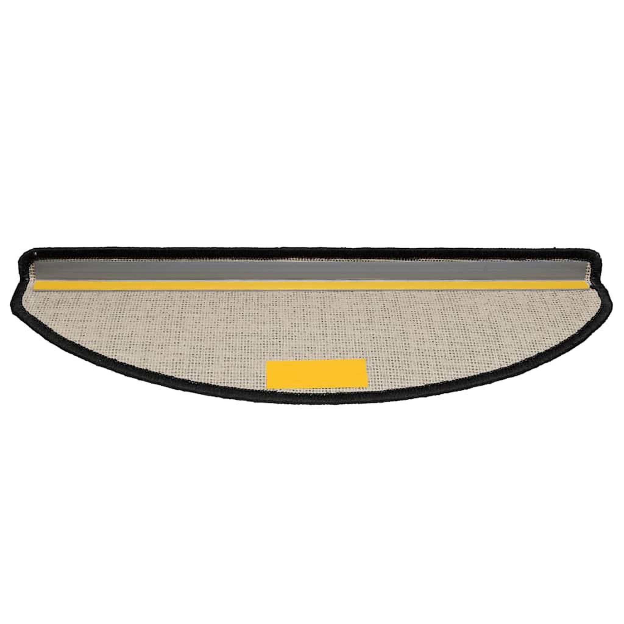 Voir la diapositive 4 : VIDAXL Tapis d'escalier 20 pcs noir 65x21x4 cm