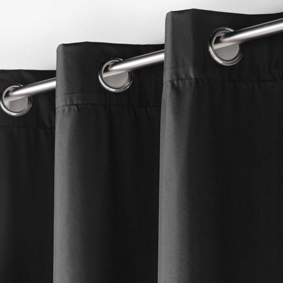 Paris Prix Rideau Isolant à Œillets  Icemount  140x260cm Noir