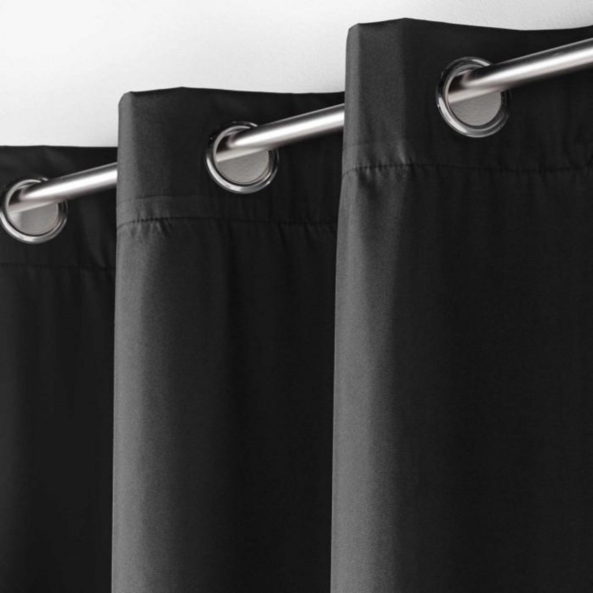 Paris Prix Rideau Isolant à Œillets  Icemount  140x260cm Noir